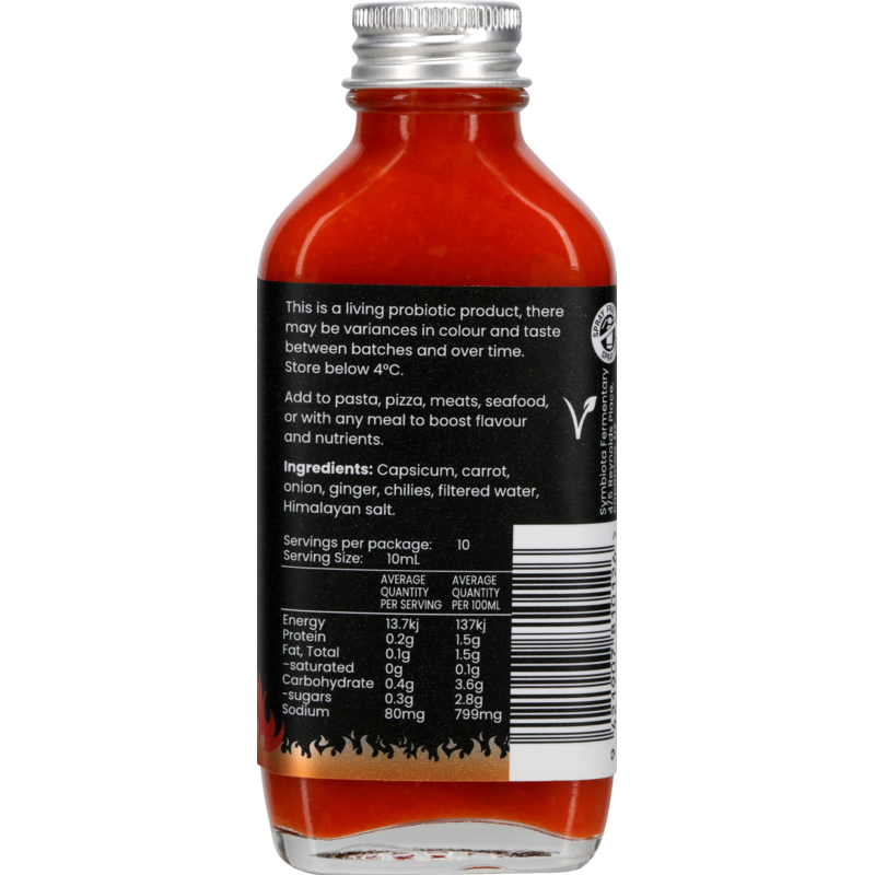 Probiotic Hot Sauce - Naturally Fermented 100ml-1