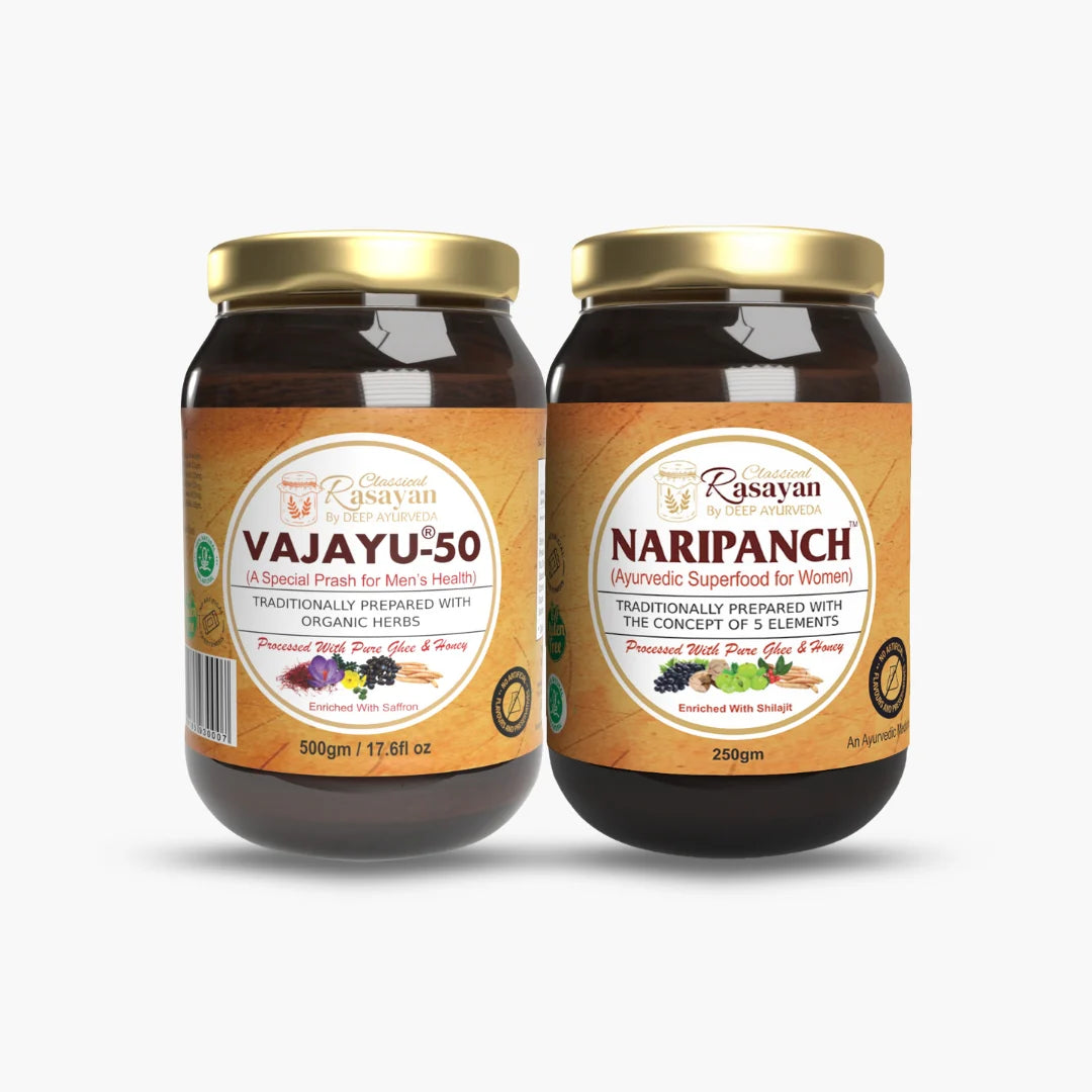 Vajayu® Prash & NariPanch Prash Superfood Combo