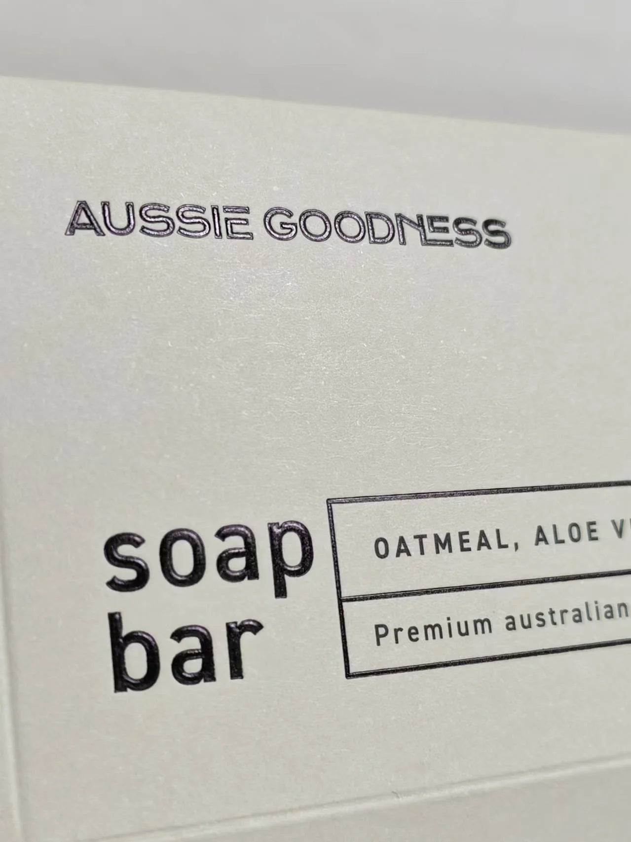 Aussie Goodness 4 Pack of 200g Oatmeal, Aloe Vera and Sandalwood Soap