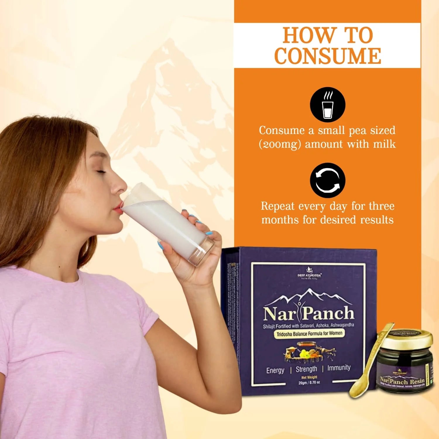 NariPanch Shilajit Resin Ayurvedic Blend for Women’s Vitality & Wellness