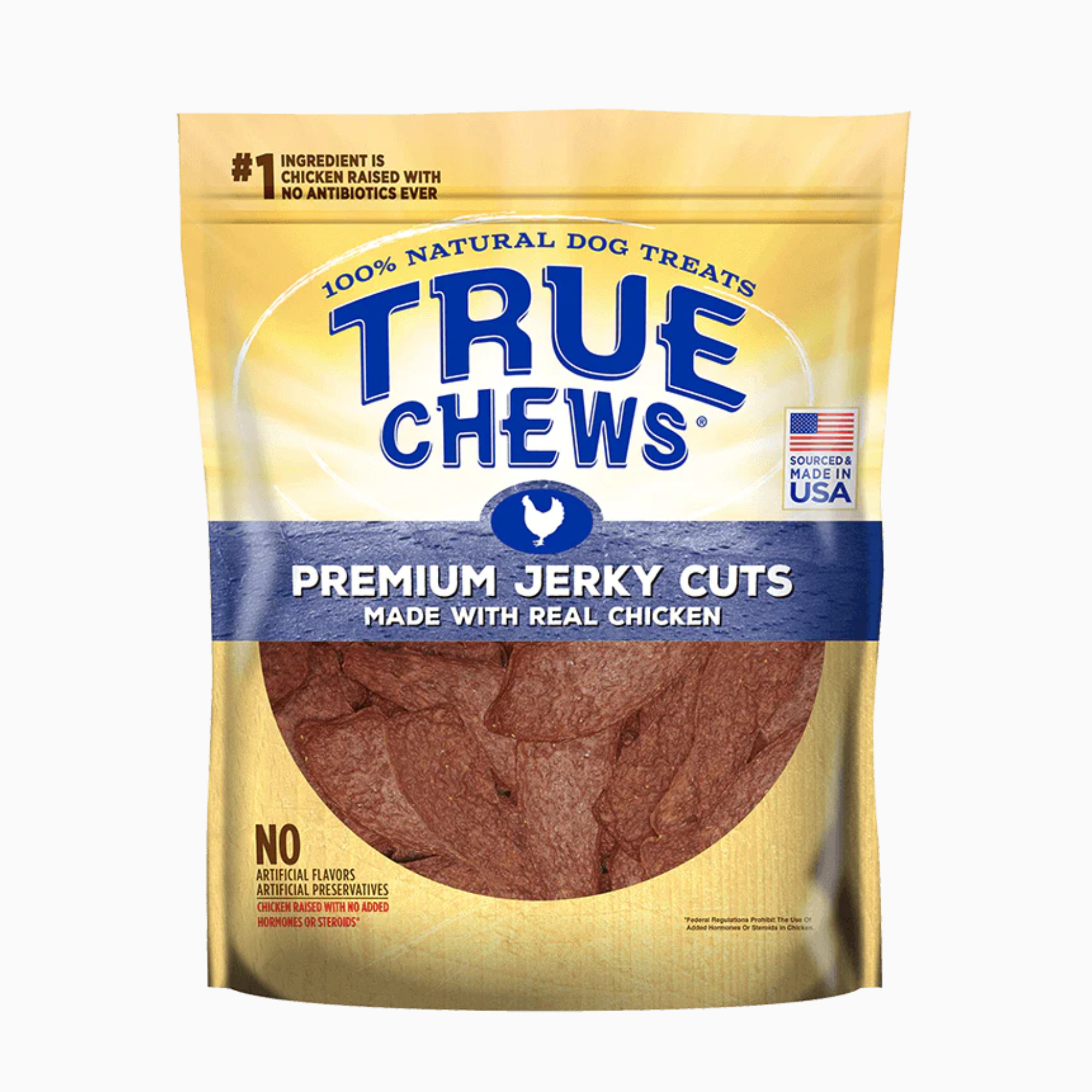 Tyson Pet Products 83018 4 oz True Chews Premium Jerky Fillets, Ch