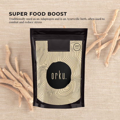 400g Organic Ashwagandha Root Powder Withania Somnifera Herb Supplement-4