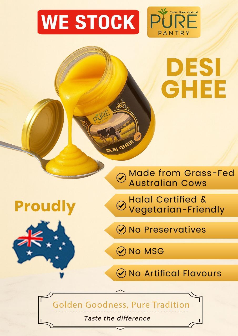 Desi Ghee 1Ltr (Clarified Butter)