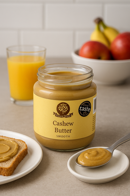 Nutural World - Cashew Nut Butter – Smooth – 170g