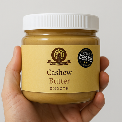 Nutural World - Cashew Nut Butter – Smooth – 170g