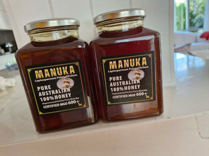 Australian Honey :Certified Pure Manuka MGO 600+
