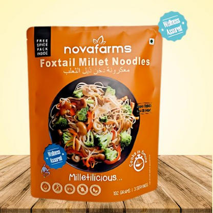 Millet Noodles(Foxtail+Little+Multi+Pearl) 4*192gm (Available for bulk orders)