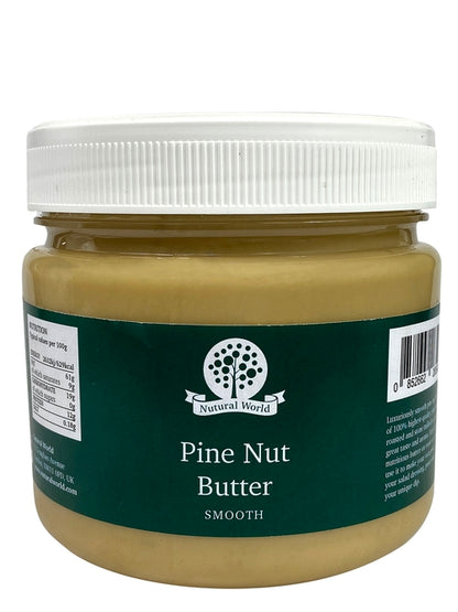 Nutural World – Pine Nut Butter – Smooth - 1kg Type A Foil Sealed