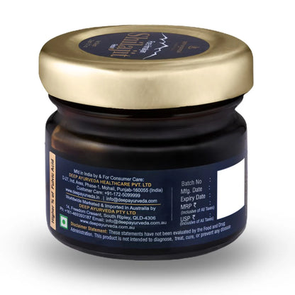 Pure Himalayan Shilajit Resin – Traditional Ayurvedic Support for Energy & Vitality