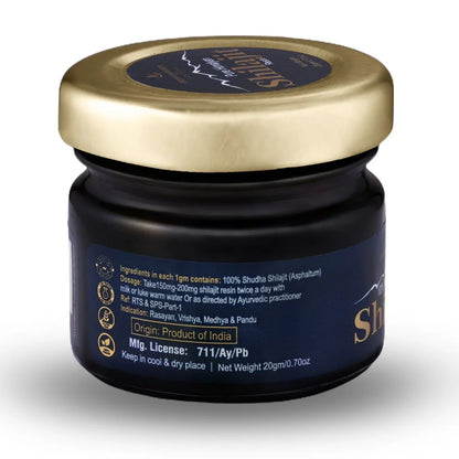 Pure Himalayan Shilajit Resin – Traditional Ayurvedic Support for Energy & Vitality