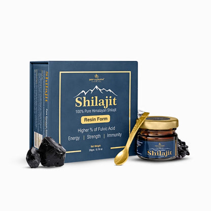 Pure Himalayan Shilajit Resin – Traditional Ayurvedic Support for Energy & Vitality