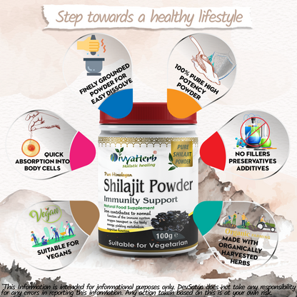 Pure Himalayan Shilajit Powder Fulvic Acid Humic Acid and Minerals 3.5 Oz (100g)-4