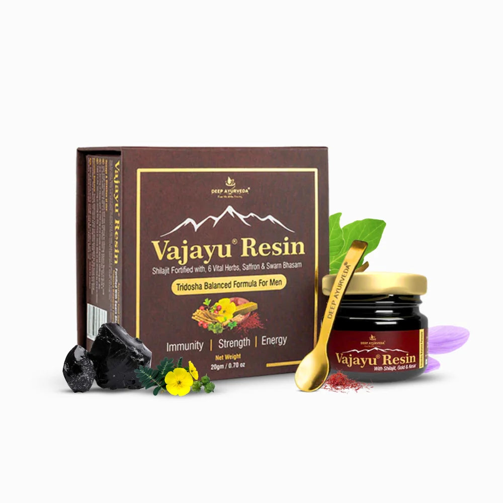 Vajayu Shilajit Gold Resin Plus With Gold & Kesar