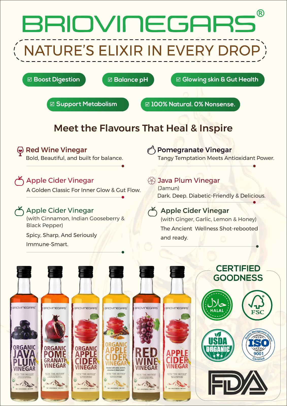 Organic Pomegranate Vinegar