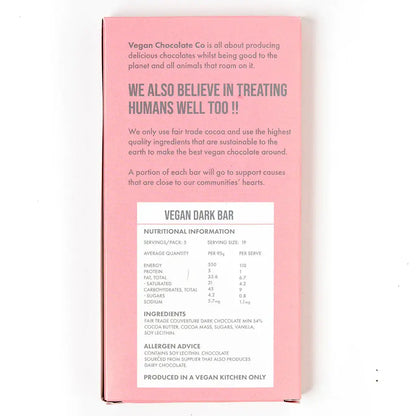 Vegan Dark 55% Bar (95G) (Made in Australia)